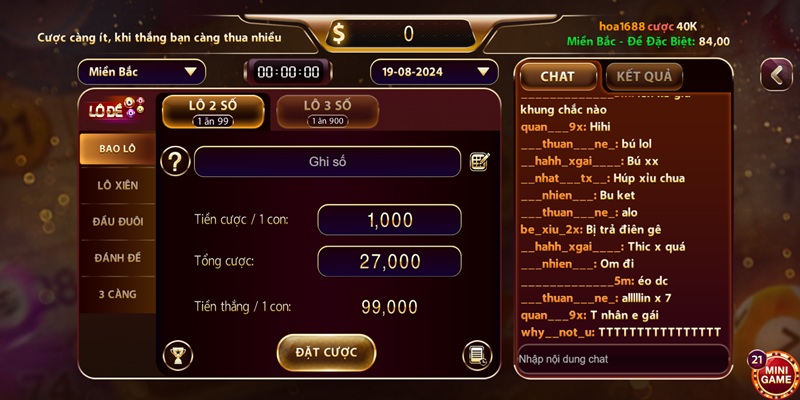 Đặt cược cổng game Sunwin với mức thưởng siêu hấp dẫn